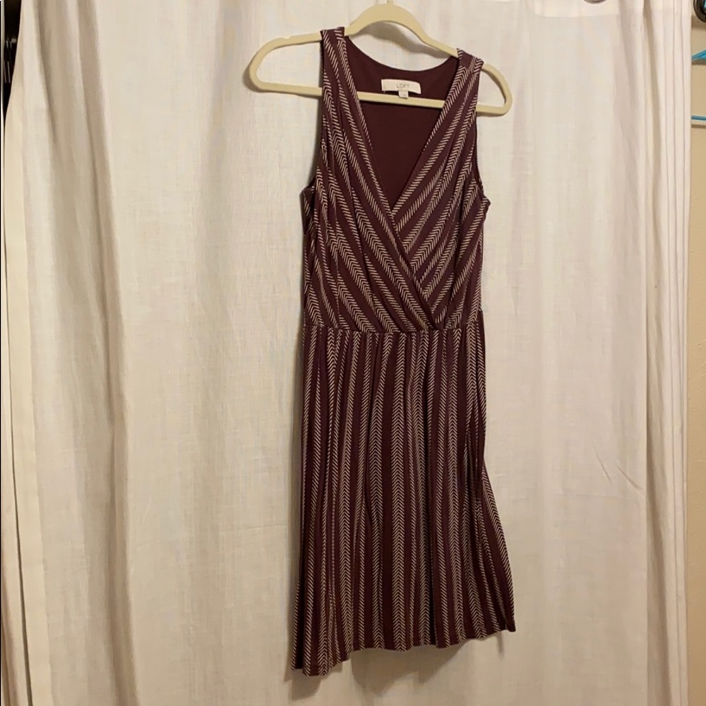 Flows maroon dress